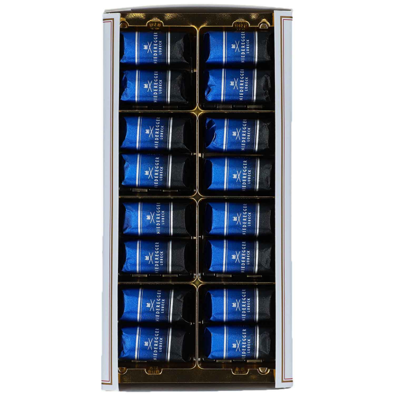  Niederegger Marzipan Klassiker Dark Edition Salted Cashew 80x12,5g 