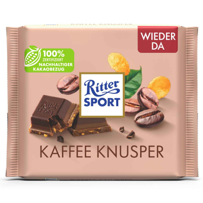  Ritter Sport Kaffee Knusper 100g 