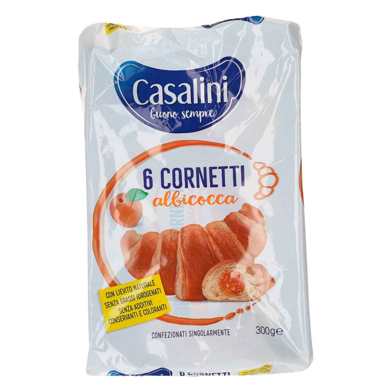  Casalini Cornetti Albicocca 6x50g 