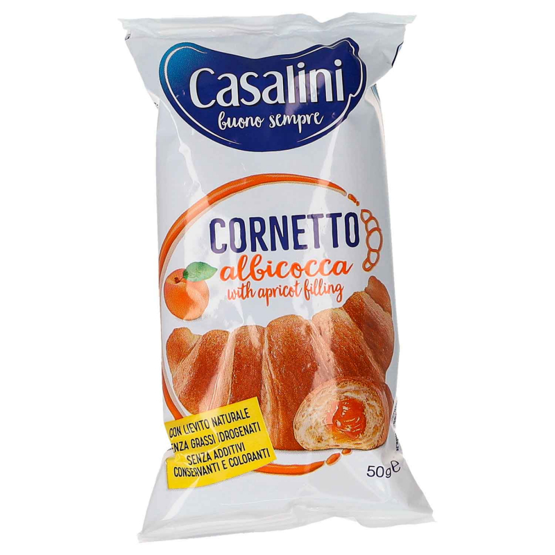  Casalini Cornetti Albicocca 6x50g 