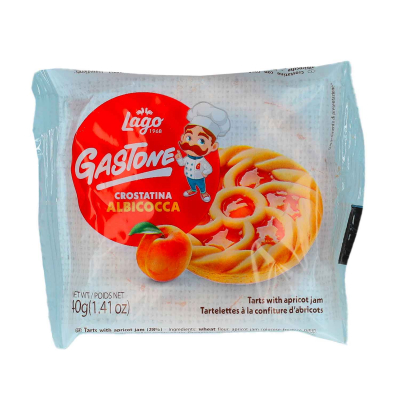  Lago Gastone Crostatine Albicocca 6x40g 