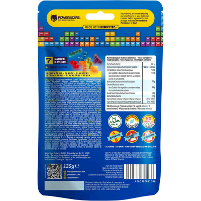  Powerbeärs Gamer Gummies Tetris 0,125kg 