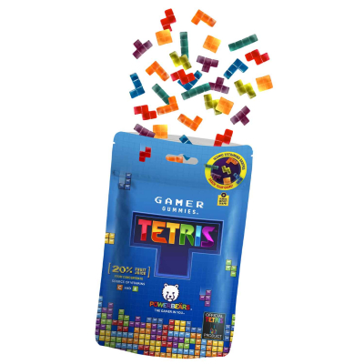  Powerbeärs Gamer Gummies Tetris 0,125kg 