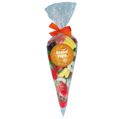  Obstsalat 'Bester Papa' Spitztüte 400g 