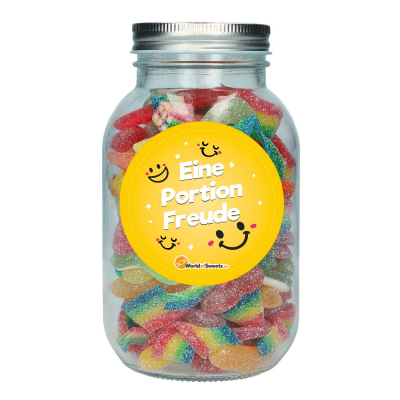  Saurer Mix 'Eine Portion Freude' im Glas 500g 