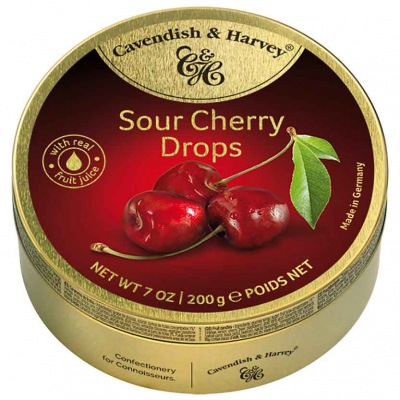  Cavendish & Harvey Sour Cherry Drops 200g 