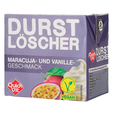  QuickVit Durstlöscher Maracuja und Vanille 500ml 