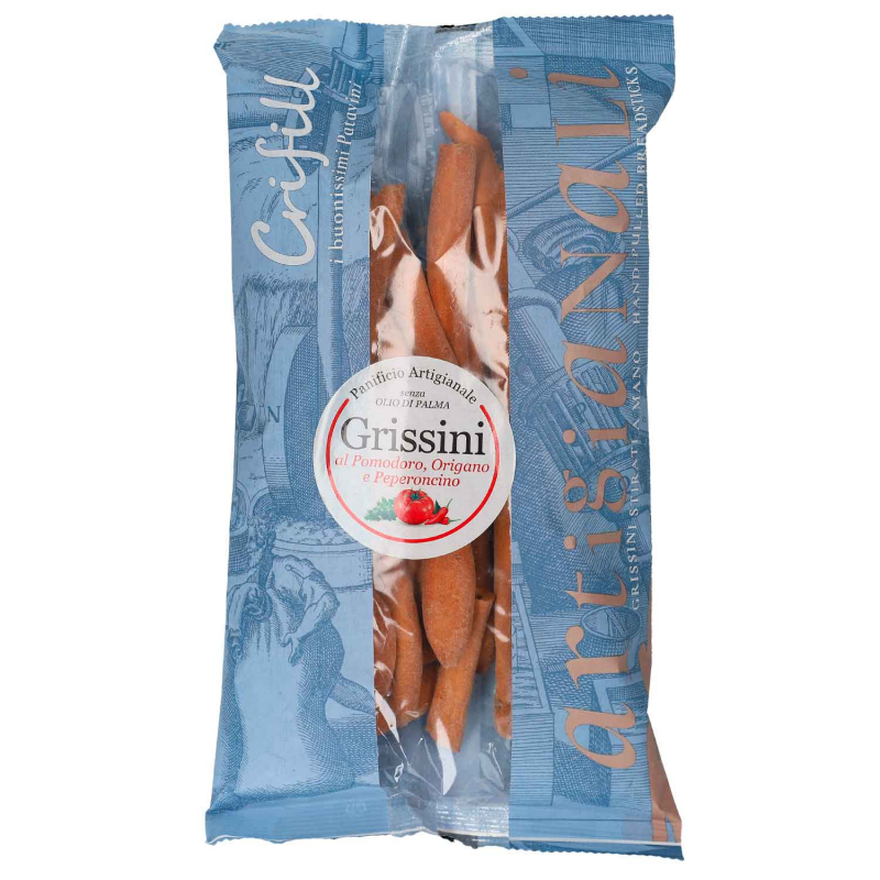  Crifill Grissini al Pomodoro, Origano e Peperoncino 200g 