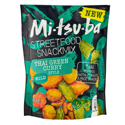  Mitsuba Street Food Snack Mix Thai Green Curry Style 140g 
