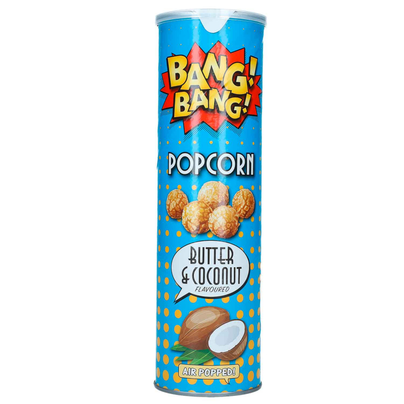  Eazy Pop Bang! Bang! Popcorn Butter & Coconut 85g 