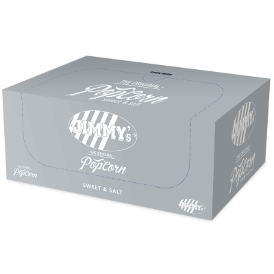  Jimmy's Popcorn Mini Bags Sweet & Salt 21x22g 