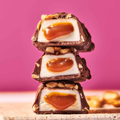  Maxi Nutrition Creamy Core Protein Bar Peanut Caramel 45g 