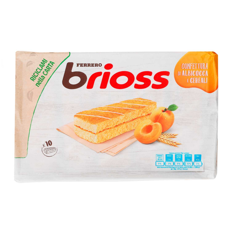  Ferrero Brioss Confettura di Albicocca e Cereali 10er 