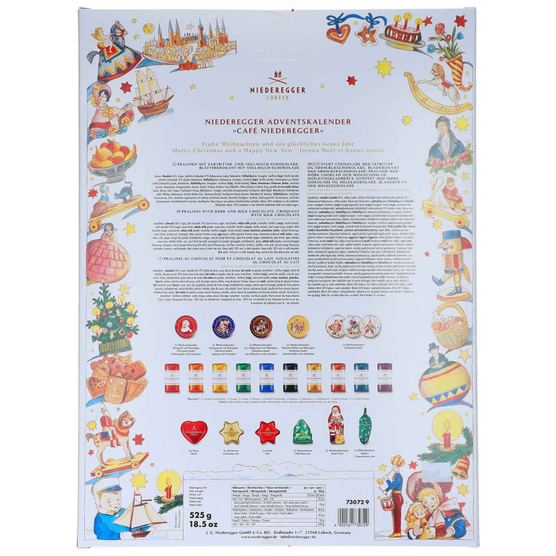  Niederegger Adventskalender Café Niederegger 