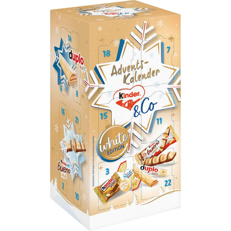  kinder & Co. White Adventskalender 
