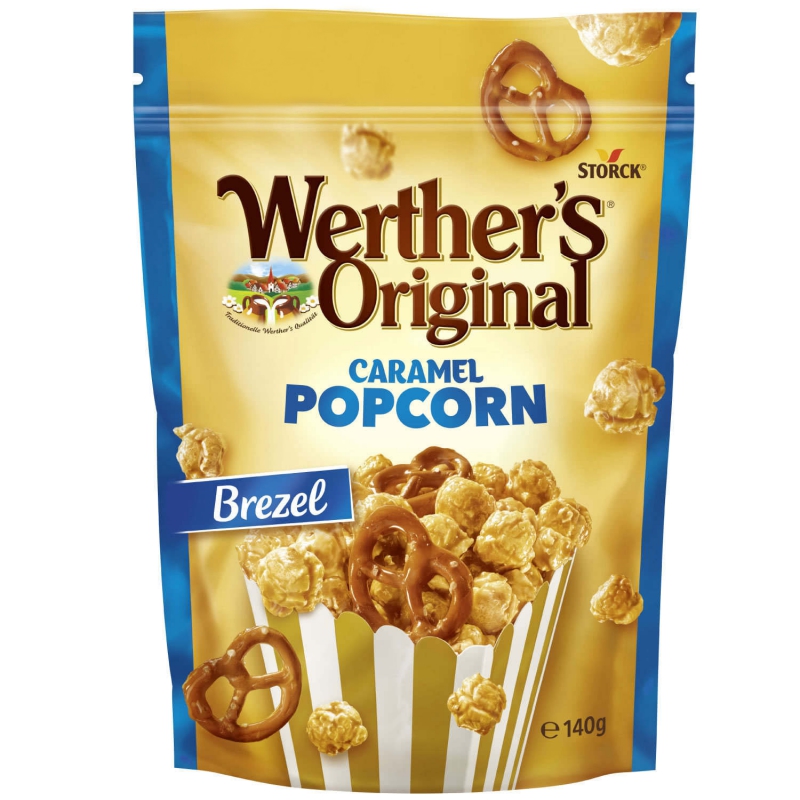  Werther's Original Caramel Popcorn Brezel 140g 