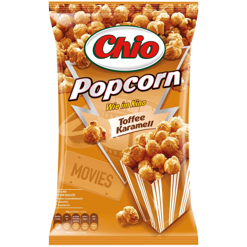  Chio Popcorn Toffee Karamell 120g 