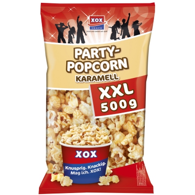  XOX Party-Popcorn Karamell XXL 500g 
