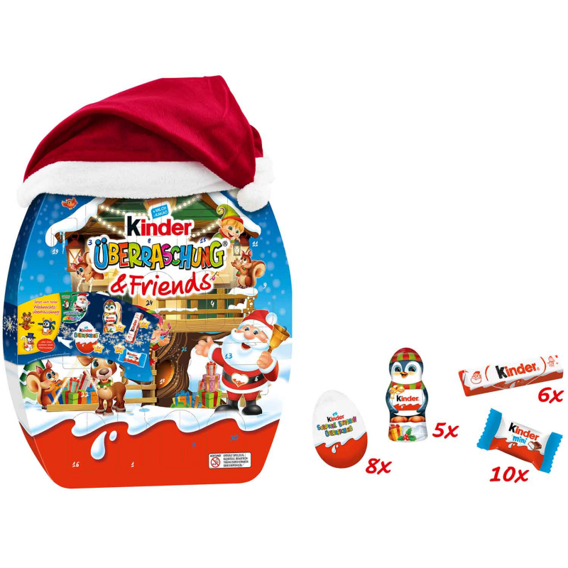  kinder Überraschung & Friends Adventskalender 