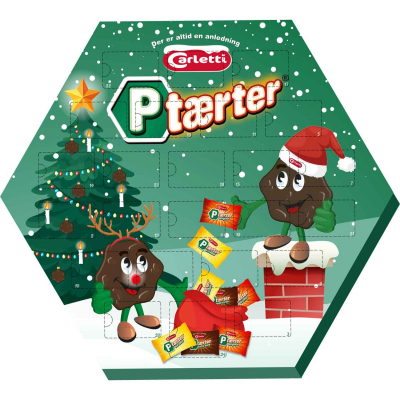  Carletti P-Tærter Adventskalender 