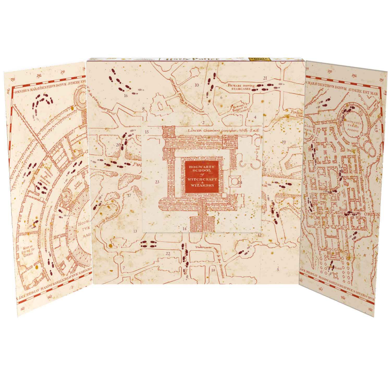  Harry Potter Adventskalender 'The Marauder's Map' 