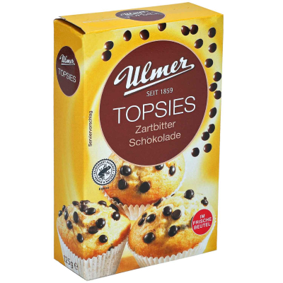  Ulmer Topsies Zartbitter 125g 