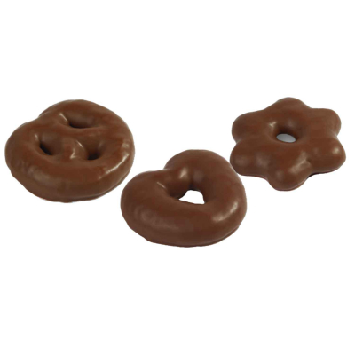  Weiss Herzen Sterne Brezeln Vollmilch 500g 