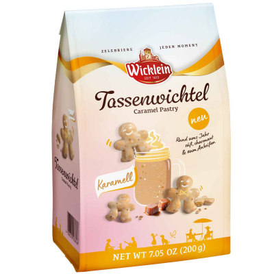  Wicklein Tassenwichtel Karamell 200g 