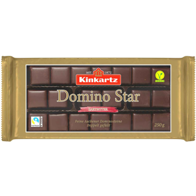  Kinkartz Domino Star Zartbitter 250g 