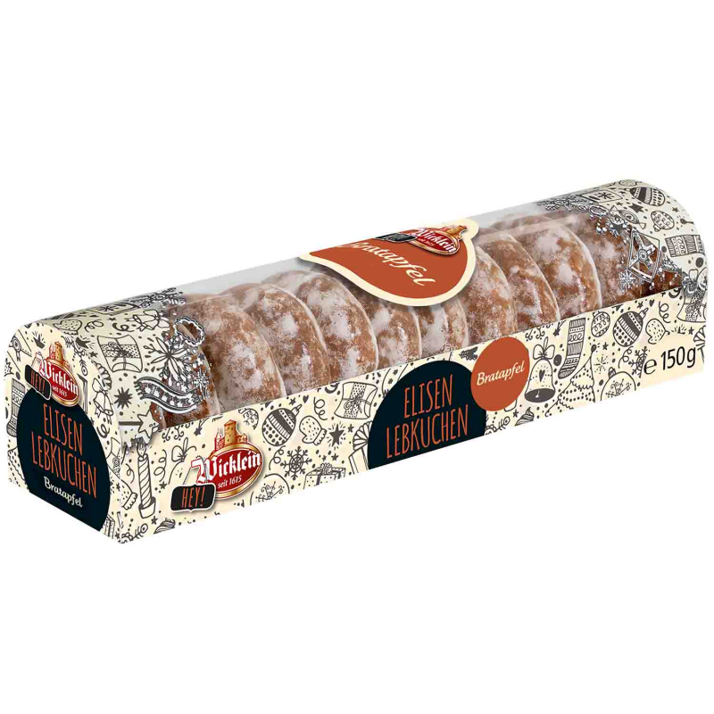  Wicklein Mini-Elisen-Lebkuchen Bratapfel 150g 