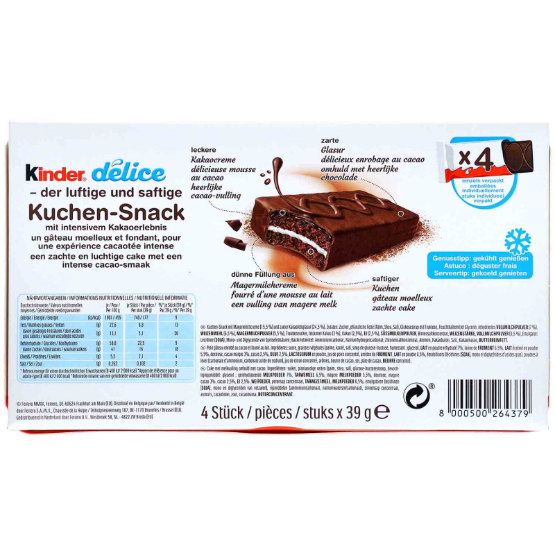  kinder Délice 4er 