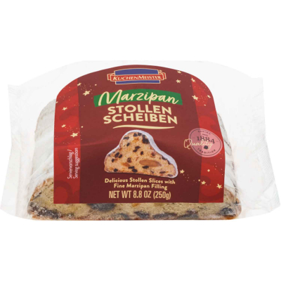  KuchenMeister Stollen Scheiben Marzipan 250g 