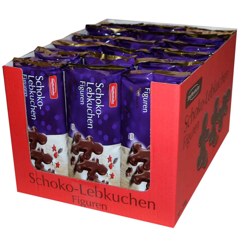  Stieffenhofer Schoko-Lebkuchen Figuren Vollmilch 200g 