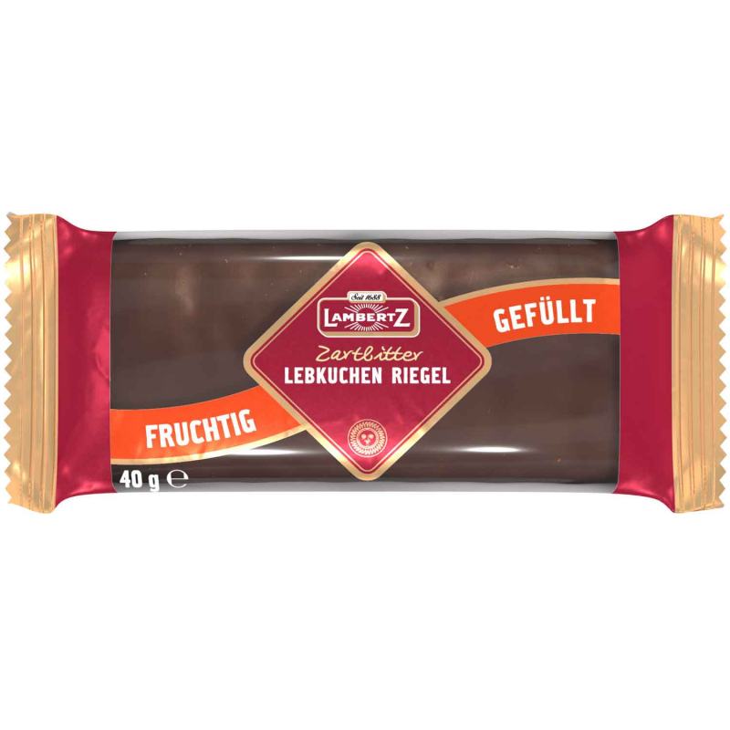  Lambertz Lebkuchen Riegel Zartbitter 4x40g 