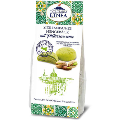  Dolciaria Etnea Sizilianisches Feingebäck mit Pistaziencreme 100g 