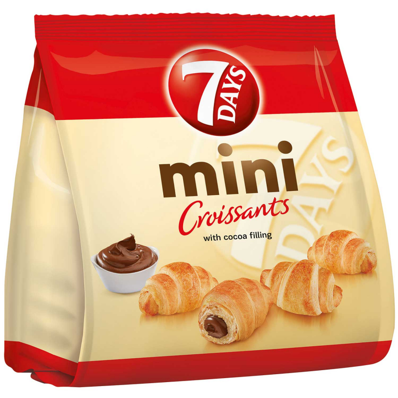  7Days Mini Croissants Kakao 185g 