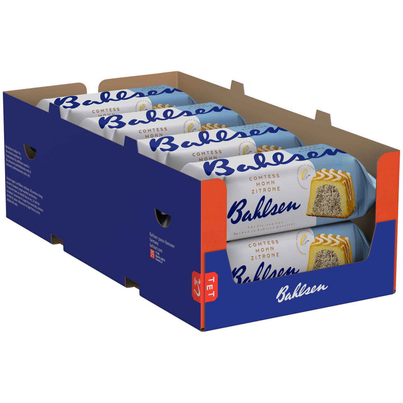  Bahlsen Comtess Mohn Zitrone 350g 