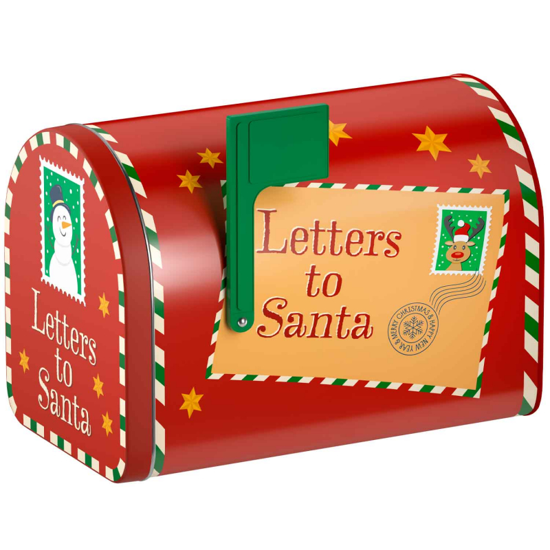  Wicklein Feine Nürnberger Oblaten-Lebkuchen Briefkasten-Dose 200g 