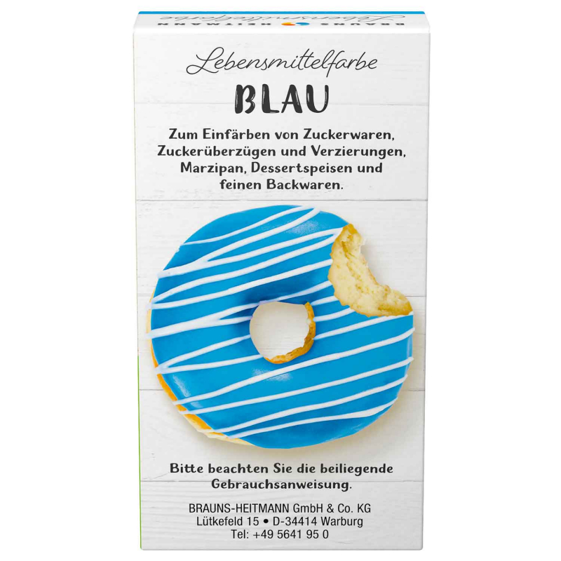  Brauns Heitmann Lebensmittelfarbe Blau 