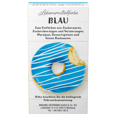  Brauns Heitmann Lebensmittelfarbe Blau 