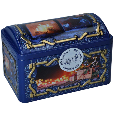  Wicklein Nürnberger Elisen-Lebkuchen Schatulle mit Spieluhr 300g 