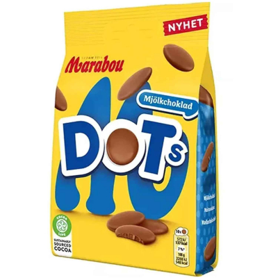  Marabou Dots Mjölkchoklad 120g 