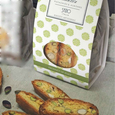  Sfizio Italia Cantucci Pistacchi e Mandorle 200g 