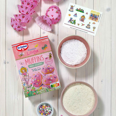  Dr. Oetker Backmischung Prinzessin Lillifee Muffins Vanille 397g 
