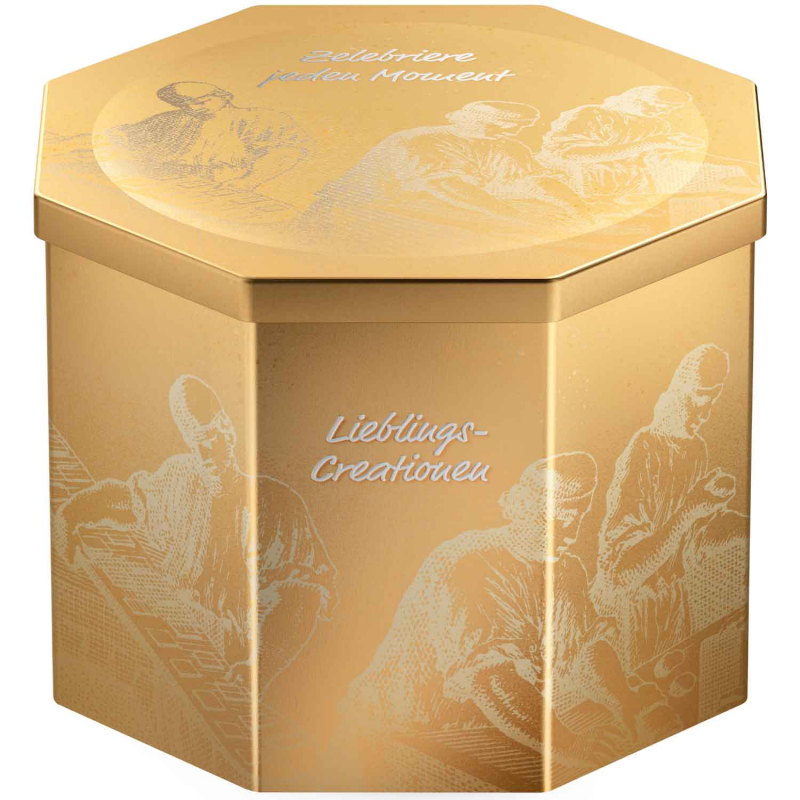  Wicklein Feinste Nürnberger Elisen-Lebkuchen Elisen-Dose 500g 