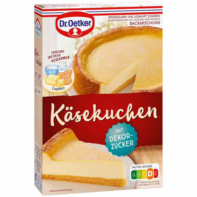  Dr. Oetker Backmischung Käsekuchen 580g 