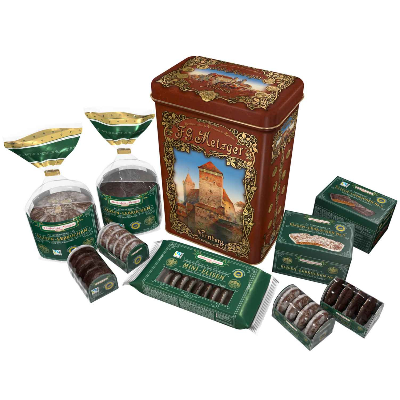  Haeberlein-Metzger Jugendstil Dose 1,35kg 