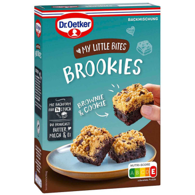  Dr. Oetker My Little Bites Brownie & Cookie 375g 