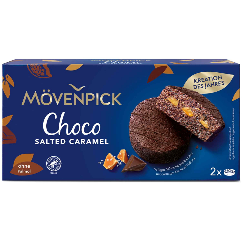  Mövenpick Choco Salted Caramel Küchlein 2x55g 