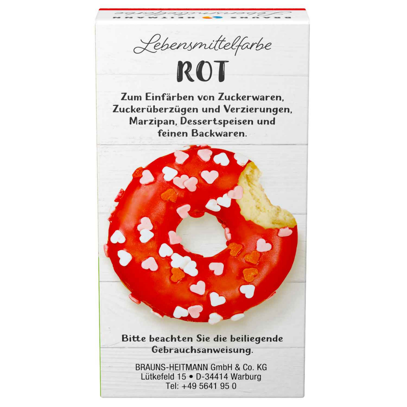  Brauns Heitmann Lebensmittelfarbe Rot 